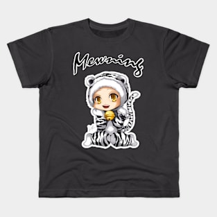 Tiggy Mewning Kids T-Shirt